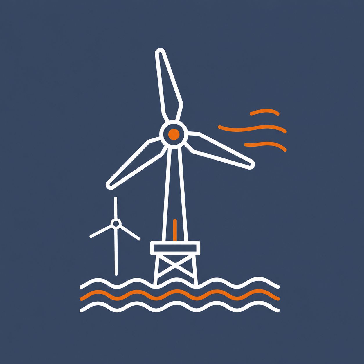 Solutions pour l'éolien offshore Picto éolien offshore