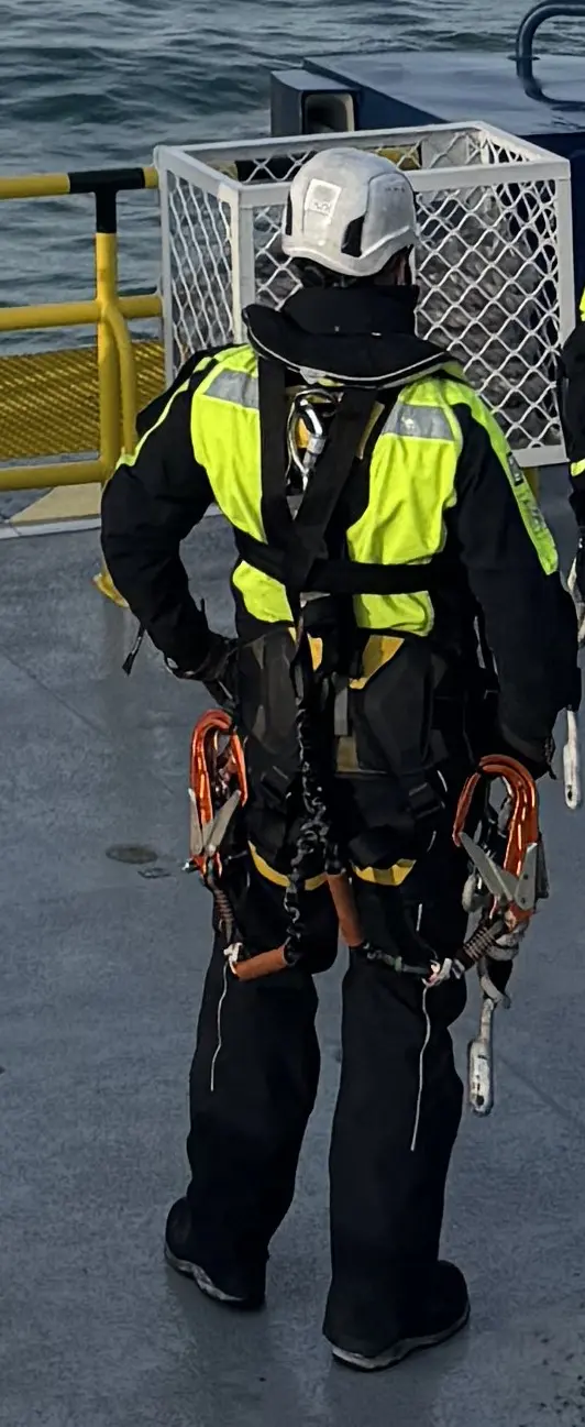 Un technicien offshore